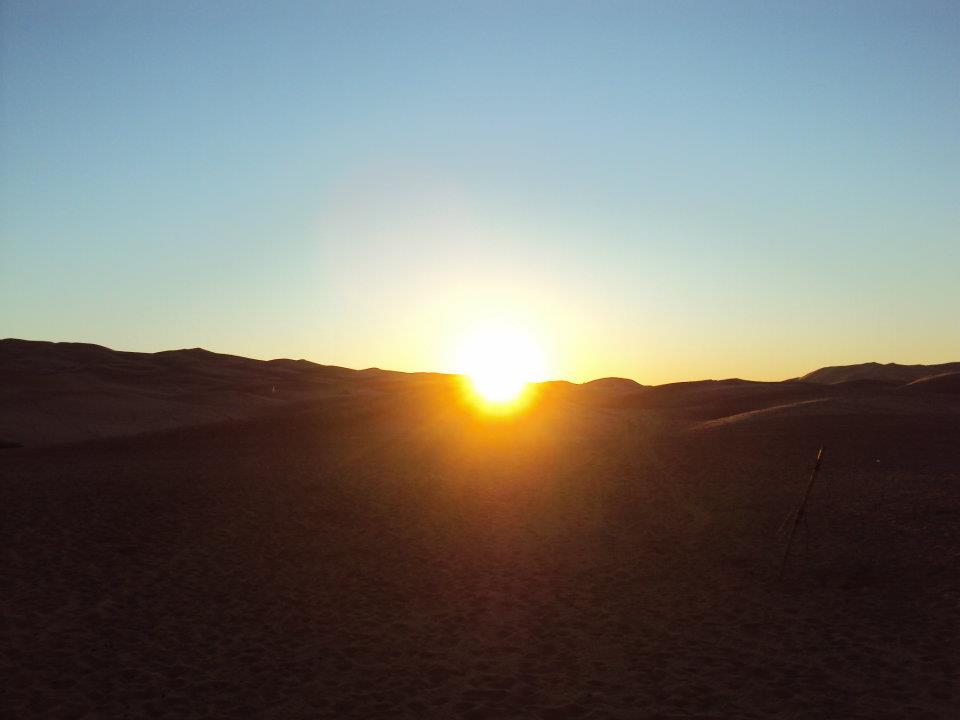 sunrise camel trek in erg chebbi